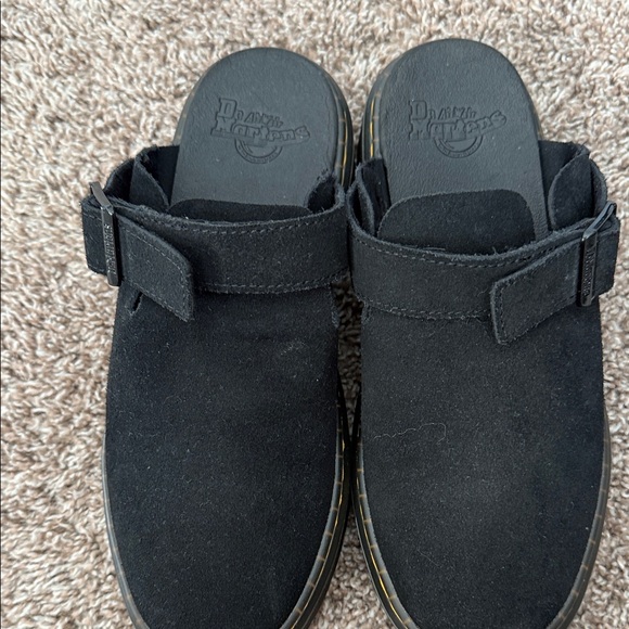 Black Suede DR MARTENS mules - Picture 3 of 5